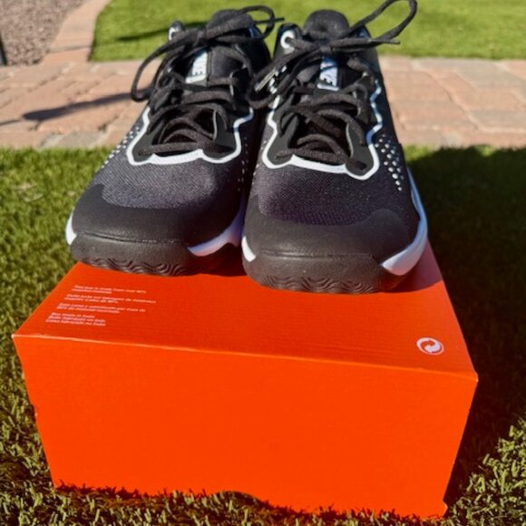 Nike Fly By Mid 3 Basketball Shoes Men's Size 12 Black White DD9311-003 NEW - Picture 6 of 8